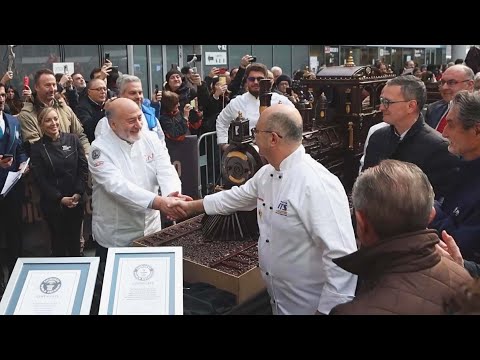 You Have To See The World’s Longest Chocolate Train