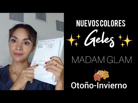 GELES MADAM GLAM COLORES DE OTOÑO -INVIERNO 🍂#tendency #uñasdecoradas #madamglam #madamglamgelpolish