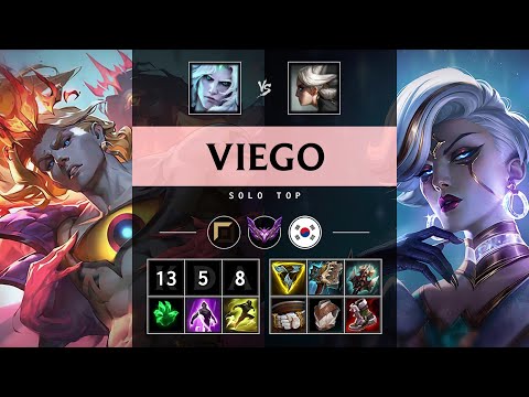 Viego Top vs Camille - KR Master Patch 25.05