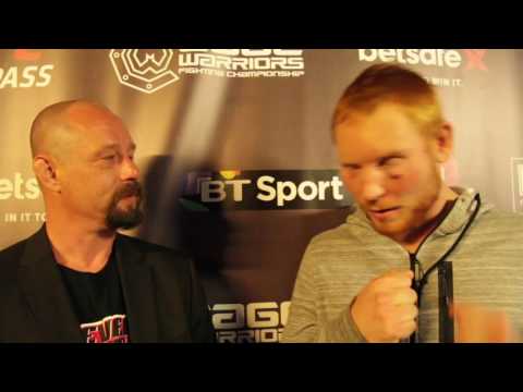 Post-Fight Interview with Thomas Robertsen at Cage Warriors 84