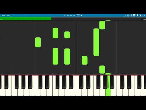 The Christmas Waltz - Frank Sinatra piano tutorial