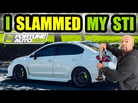 How To Install Fortune Auto Gen 8 Coilovers WRX STI