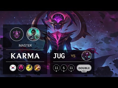 Karma Jungle vs Kha'Zix - KR Master Patch 9.12