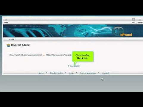 How to Make 301 Redirects In cPanel