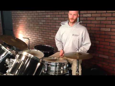 Drum Lesson 16th Note Triplet Fill - Triple Scoop