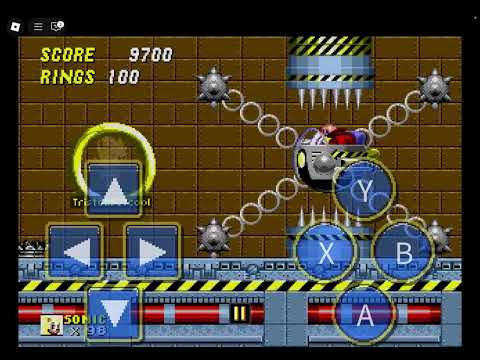 Making a Sonic Ice cap Zone Level in Classic Sonic Simulator!