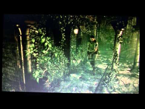 Resident Evil Remastered (Chris) playthrough pt63 - Under The Courtyard