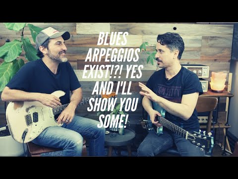 Corey Congilio Schools Me In Using Arpeggios Over A Blues Progression  - Tasty Melodic Soloing Tips