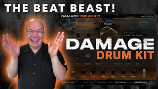 Video thumbnail for Let's Play Damage Drum Kit From Heavyocity The Beat Beast by Simeon Amburgey