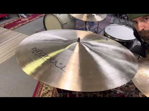 Istanbul Agop XIST 22" Natural Crash Cymbal 2124g