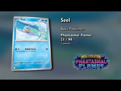 PFL 021 Seel Pokémon   Phantasmal Flames   svlt   Cozy Cardboard Chronicle