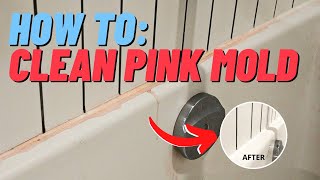 How to Clean Pink Mold in Your Shower & Bathtub (SUPER EASY)
