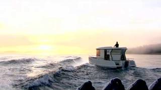 preview picture of video 'Lake houseboat with sauna, finnish sauna boat, Comboboats, Combo 38'