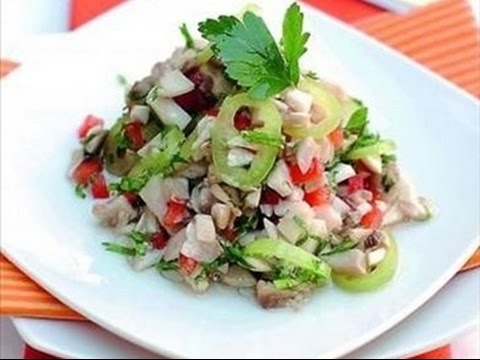 ¿Cómo hacer tostadas de ceviche de hongos?/ How to make mushroom ceviche tostadas?