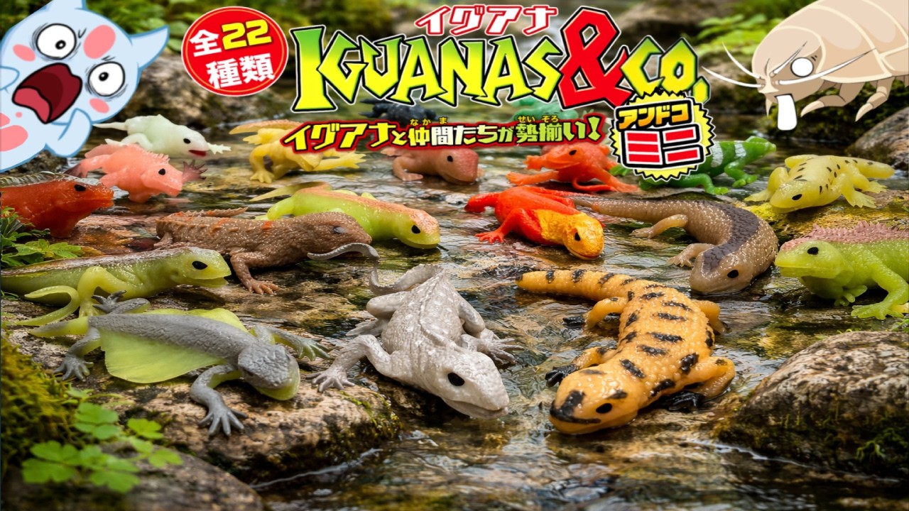 デアゴスティーニイグアナ＆CO.アンドコミニを使って、生き物を解説
