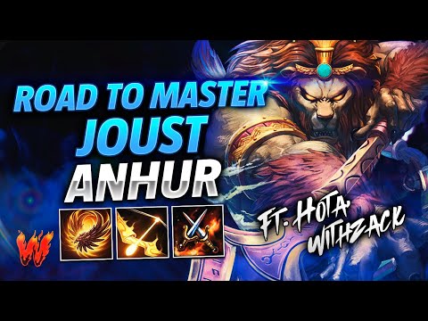 ANHUR, SEGUMOIS DE RISAS? ft. Withzack y Hota - Warchi - Smite Joust Road Master