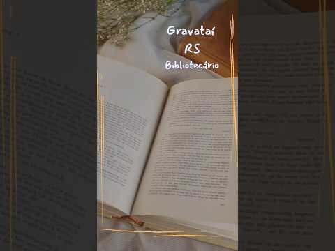 Concurso Público Gravataí - RS #bibliotecario