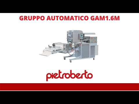 Pietroberto multi product bread bakery machine GAM 1,6A