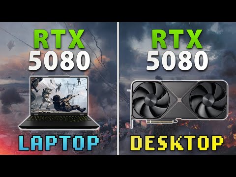 RTX 5080: Laptop vs Desktop - Test in 10 Games | 4K + DLSS 4