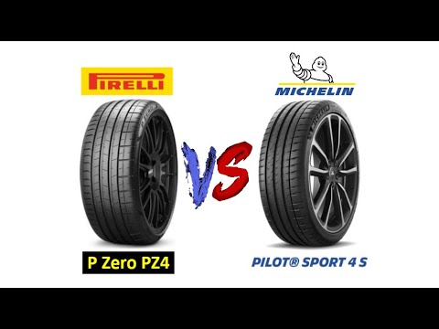 [Tire Comparison] Pirelli's P zero PZ4 vs Michelin's Sport 4S