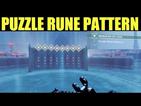 Memories of the lost puzzle rune patterns destiny 2 witch queen guide