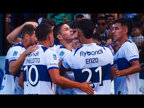 Goal by Nacho Fernández (GELP) against Rosario Central