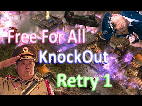 $280 FFA Knock-Out Tournament - Retry round 1 | C&C Generals Zero Hour