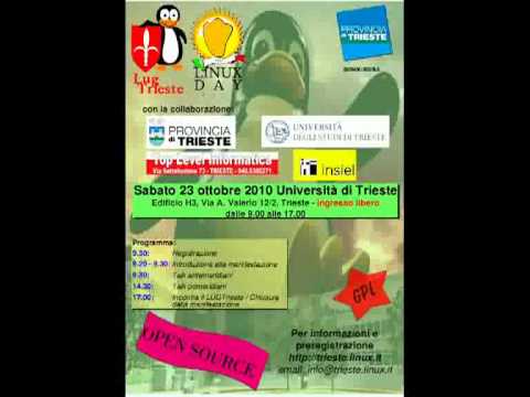 Annuncio Linux Day 2010 a Trieste!