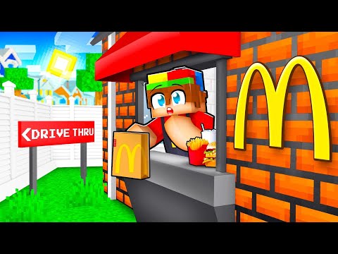 I Built A SECRET Drive Thru In My House!