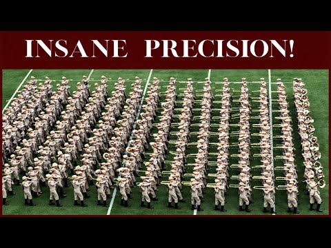 The Ultimate Fightin' Texas Aggie Band First Halftime Drill - College Football