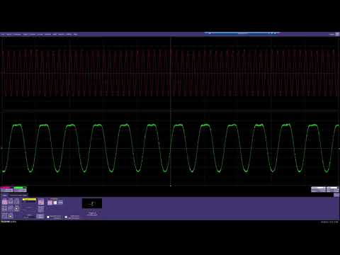 Demo of ""Upgraded"" 5GHz Lecroy Wavemaster 8500