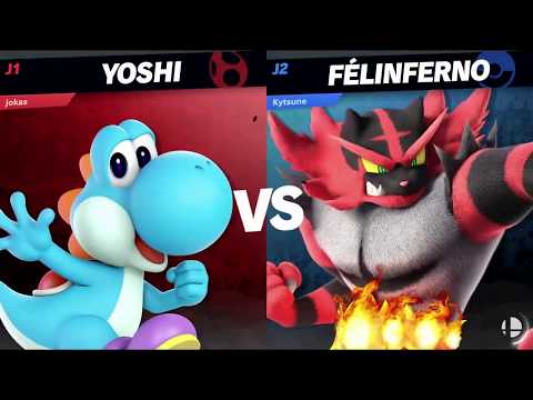Tournoi 5 Universal Games 11/12/2019 Demi Finale Perdant- Kytsune (Félinferno) vs Jokas (Yoshi/Link)