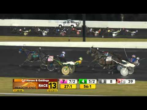 Meadowlands December 6, 2014 - Race 13 - Nabber Again