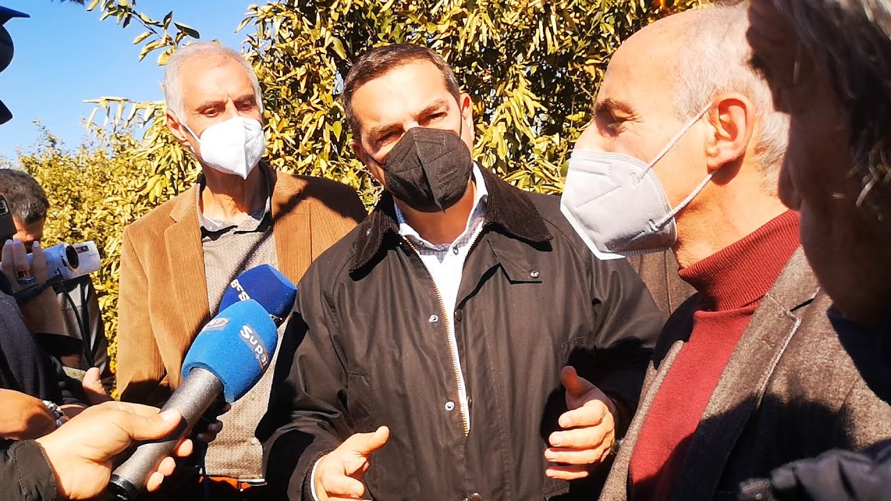 Ο Πρόεδρος του ΣΥΡΙΖΑ – ΠΣ, Αλέξης Τσίπρας, συναντήθηκε με αγρότες στην Αργολίδα
