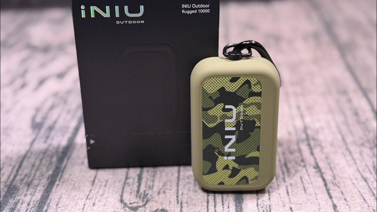 Simple and Effective Tech - INIU Outdoor Rugged 10000mAh Portable Charger