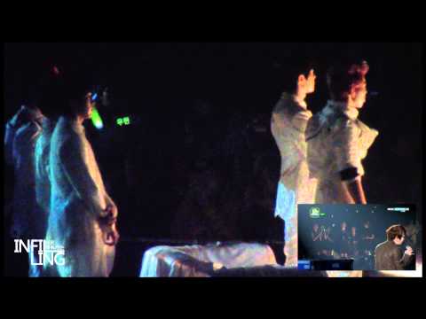 [FANCAM] 121214 Melon Music Award - NELL 공연 중 Infinite의 자세