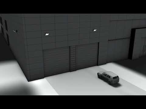 XLED Pro Square | STEINEL Professional | Sensor-switched floodlight