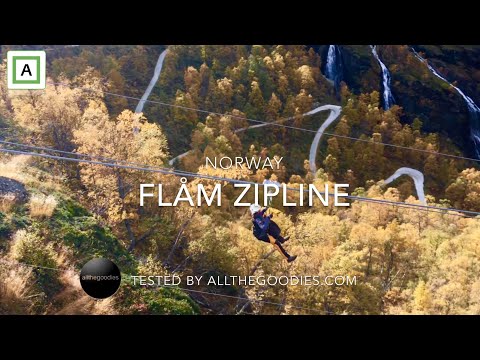 Flåm Zipline and Viewpoint, Norway in beautiful colours | allthegoodies.com