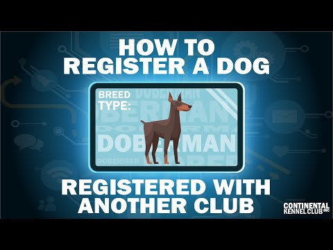 How Do I Register A Dog With CKC That's Registered...