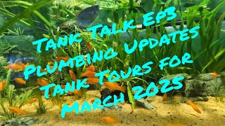 Tank Talk 3 - Plumbing updates and a tour of the tanks for March 2025