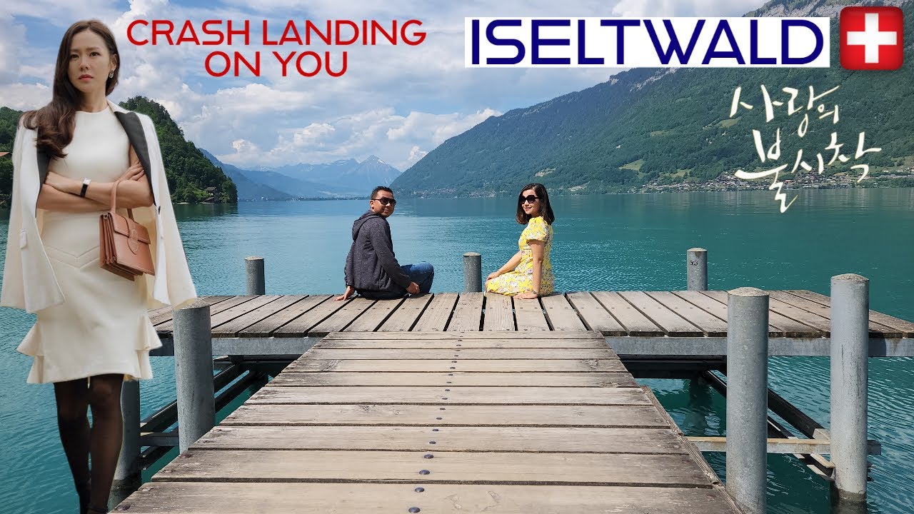 Catch a captivating glimpse of Iseltwald Pier.