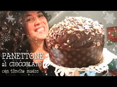 PANETTONE AL CIOCCOLATO con lievito madre