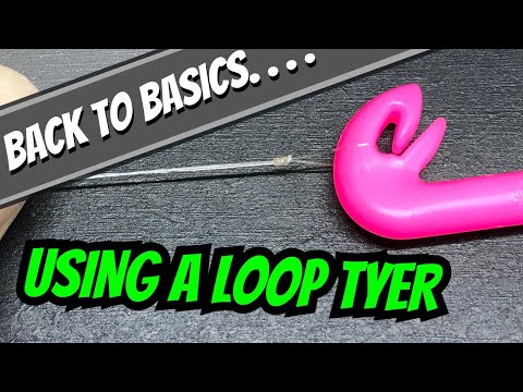 Match Fishing Basics - How To Use A Loop Tyer - Tying A Figure Of 8 Loop Knot