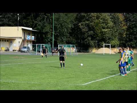 (15.09.2018) II LDJM: Kuźnia Jawor - WKS Śląsk Wrocław 1:1 - gol na 1:1 Marcela Olanina