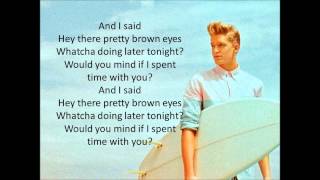 Cody Simpson - Pretty Brown Eyes (Lyrics)