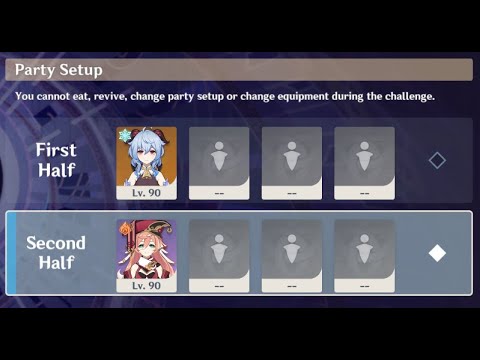 Ganyu x Yanfei - 2.3 Spiral Abyss Floor 12 Clear Solo Showcase (9star)