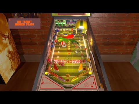 Touchdown pinball 1st platinum achiever - run thumbnail