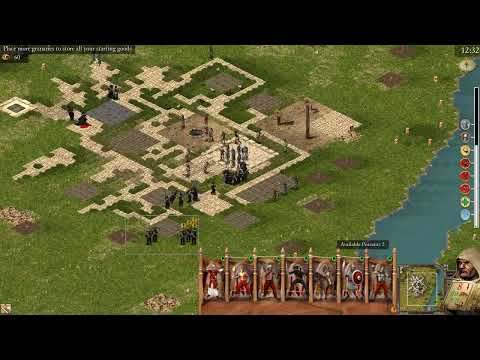 Stronghold Crusader Definitive Edition Mission - 9 - Rivers Fork - 20 Maps Crusader Extreme Trail