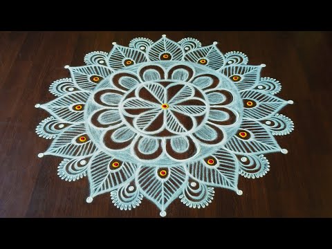 Beautiful rangoli kolam designs for festival🌺Traditional muggulu designs🌺Easy and simple rangoli🌺