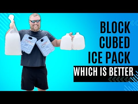 Block Ice Vs Ice Cubes Vs Ice Packs, Which Last The Longest?